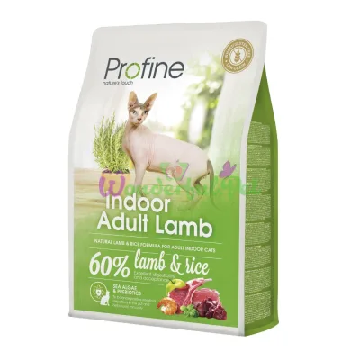 Сухой корм Profine Cat Adult Indoor Lamb Rice 2 кг
