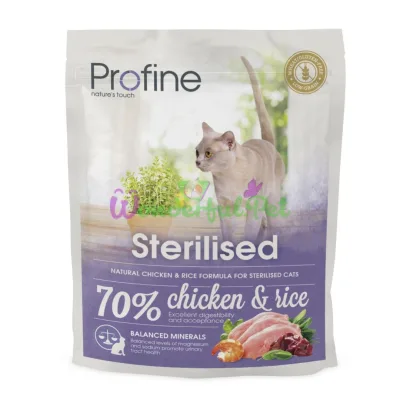 Сухой корм Profine Cat Sterilised Chicken Rice 300 г