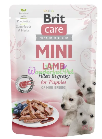 Brit Care Mini Puppy Lamb Wet Food 85 g