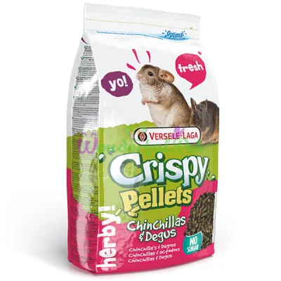 Корм для шиншилл и дегу Versele-Laga Crispy Pellets Chinchillas Degus ВЕРСЕЛЕ-ЛАГА КРИСПИ ШИНШИЛЛА ДЕГУ 1 кг