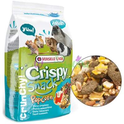 Лакомство для грызунов Versele-Laga Crispy Snack Popcorn ВЕРСЕЛЕ-ЛАГА КРИСПИ СНЕК ПОПКОРН 650 г