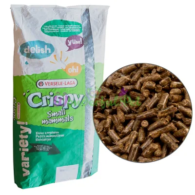 Корм для шиншилл и дегу Versele-Laga Crispy Pellets Chinchillas Degus ВЕРСЕЛЕ-ЛАГА КРИСПИ ШИНШИЛЛА ДЕГУ 5 кг