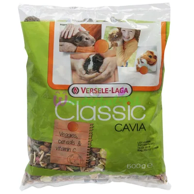 Корм для морских свинок Versele-Laga Classic Cavia ВЕРСЕЛЕ-ЛАГА КЛАССИК КАВИА зерновая смесь с витамином C 500 г