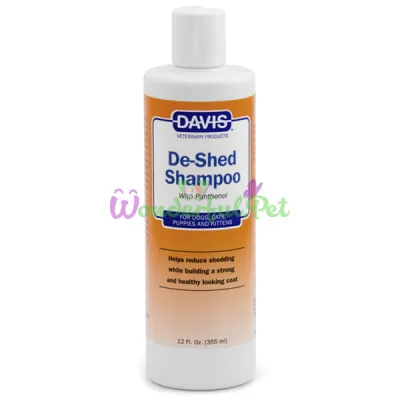 Шампунь для собак і котів Davis De-Shed Shampoo концентрат 355 мл