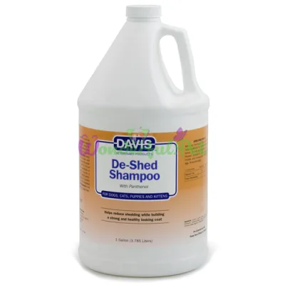 Шампунь для собак и кошек Davis De-Shed Shampoo ДЭВИС ОБЛЕГЧЕНИЕ ЛИНЬКИ концентрат 3.8 л