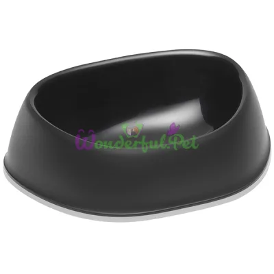 Миска для собак и кошек Moderna Sensibowl МОДЕРНА черный 20x15x6.3 см 350 мл