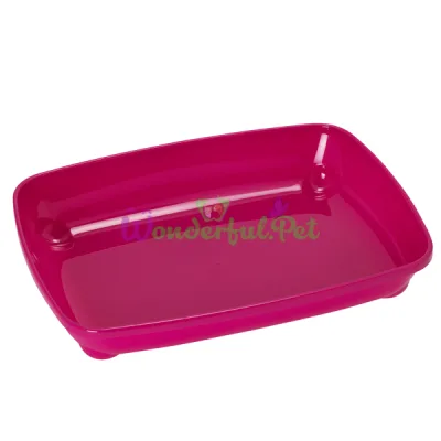 Туалет для котят Moderna Arist-O-Tray МОДЕРНА АРИСТ-О-ТРЭЙ 27.9х6.2х37 см ярко-розовый