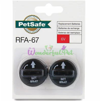 Батарейка 6V PetSafe ПЕТСЕЙФ для замены в ошейниках Антилай PBC19-10765 и PUSP-150-19 комплект 2 батарейки