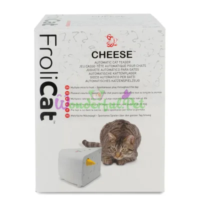 Интерактивная игрушка для кошек PetSafe FroliCat Cheese ПЕТСЕЙФ ФРОЛИ КЕТ СЫР