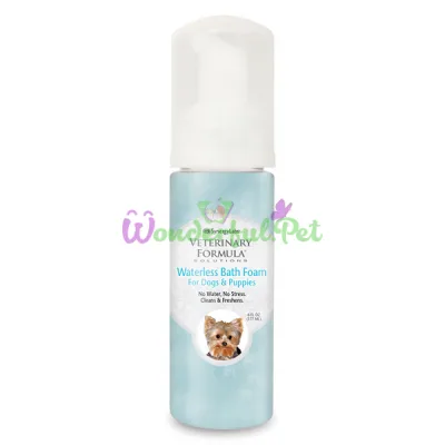 Veterinary Formula Waterless Bath Foam ВЕТЕРИНАРНАЯ ФОРМУЛА ШАМПУНЬ БЕЗ ВОДЫ ДОГ шампунь без воды для собак и щенков, с экстрактом мяты , 0.177 л.