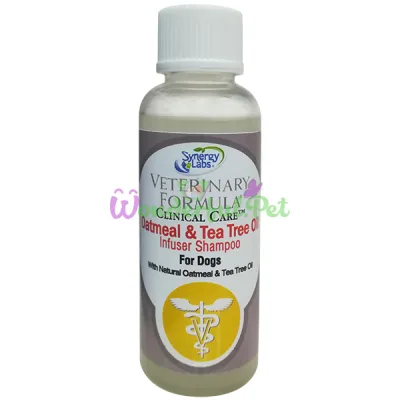 Veterinary Formula Clinical Care Oatmeal Tea Tree Oil Infuser Shampoo ВЕТЕРИНАРНАЯ ФОРМУЛА УВЛАЖНЯЮЩИЙ шампунь для собак, антибактериальный, противовоспалительный , 0.045 л.