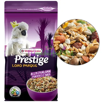 Полнорационный корм для какаду Versele-Laga Prestige Premium Loro Parque Australian Parrot Mix ВЕРСЕЛЕ-ЛАГА АВСТРАЛИЙСКИЙ ПОПУГАЙ 1 кг