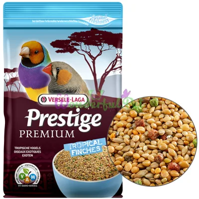 Полнорационный корм для тропических птиц Versele-Laga Prestige Premium Tropical Finches ВЕРСЕЛЕ-ЛАГА ПРЕСТИЖ ПРЕМИУМ ТРОПИКАЛ 800 г
