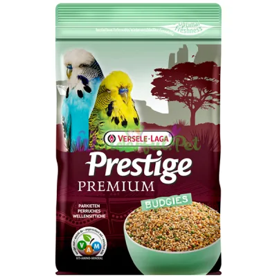 Полнорационный корм для волнистых попугаев Versele-Laga Prestige Premium Вudgies ВЕРСЕЛЕ-ЛАГА ПРЕСТИЖ ПРЕМИУМ ПОПУГАЙЧИК 800 г