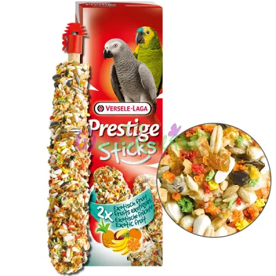Лакомство для крупных попугаев Versele-Laga Prestige Sticks Parrots Exotic Fruit ВЕРСЕЛЕ-ЛАГА ЭКЗОТИЧЕСКИЕ ФРУКТЫ 140 г