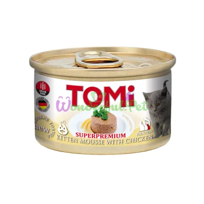 Влажный корм TOMi Kitten Chicken 85 г