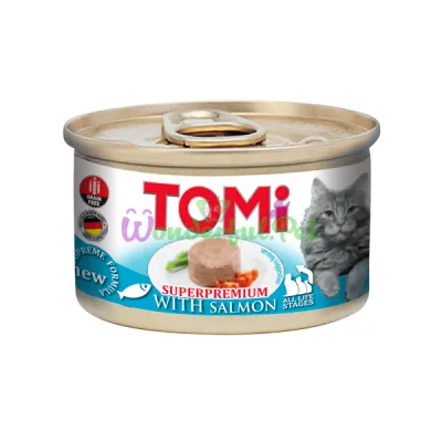 Влажный корм TOMi Cat Salmon 85 г
