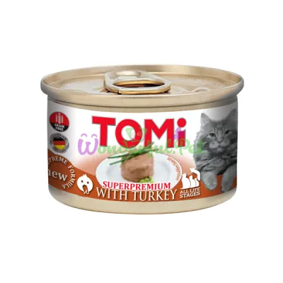Влажный корм TOMi Cat Turkey 85 г