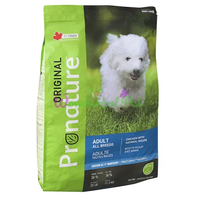 Сухой корм Pronature Original Dog Chicken Oatmeal 11.3 кг