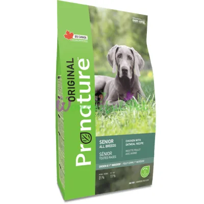 Сухой корм Pronature Original Dog Senior Chicken Oatmeal 11.3 кг