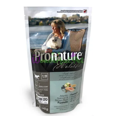 Сухой корм Pronature Holistic Cat Adult Atlantic Salmon Brown Rice 340 г