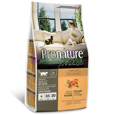 Сухой корм Pronature Holistic Cat Duck Orange 5.44 кг