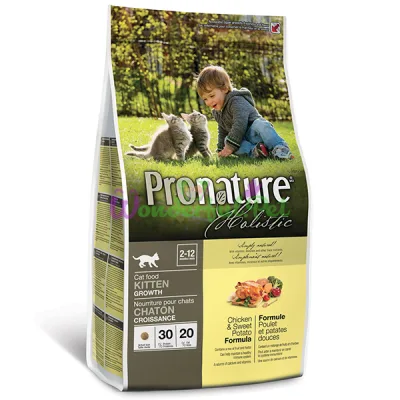 Сухой корм Pronature Holistic Kitten Chicken Sweet Potato 5.44 кг