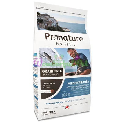 Сухой корм Pronature Holistic Dog Dog Mediterranea Large Bites 12 кг