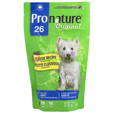 Сухой корм Pronature Original Dog Adult Small Medium 350 г