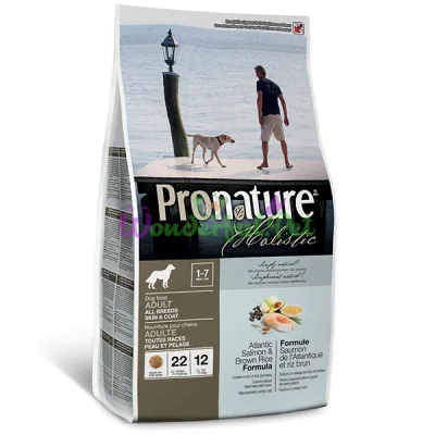 Сухой корм Pronature Holistic Dog Adult Atlantic Salmon Brown Rice 2.72 кг