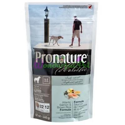 Сухой корм Pronature Holistic Dog Adult Atlantic Salmon Brown Rice 340 г