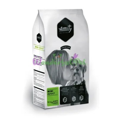Корм для собак AMITY Mini Adult, для мелких пород, с курицей и ягненком, 10 KG (220)
