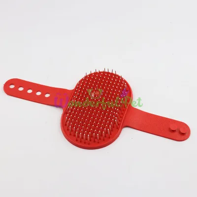 Щетка на руку Пушистики силикон 13x26 см
