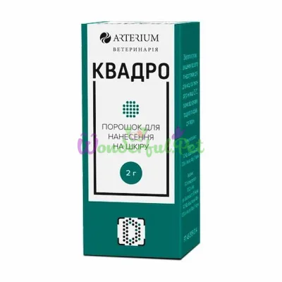 Порошок Arterium Квадро для нанесення на шкіру 2 г