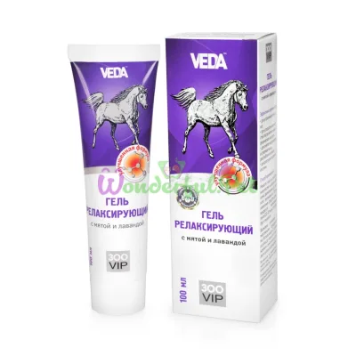 ΠΠ΅Π»Ρ ΡΠ΅Π»Π°ΠΊΡΠΈΡΡΡΠΈΠΉ VEDA ΠΠΠVIP Ρ ΠΌΡΡΠΎΠΉ ΠΈ Π»Π°Π²Π°Π½Π΄ΠΎΠΉ 100 ΠΌΠ»