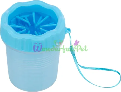 Лапомийка для собак Trixie Paw Cleaner Blue M-L