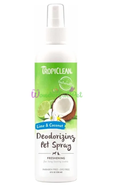 Cologne spray for dogs Tropiclean Lime Coconut 236 ml