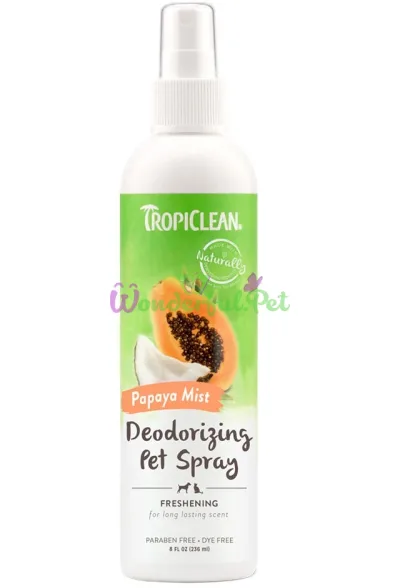 Cologne spray for dogs Tropiclean Papaya Mist 236 ml