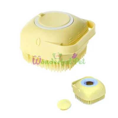 Massage Bath Brush Shampoo Dispenser 80 ml
