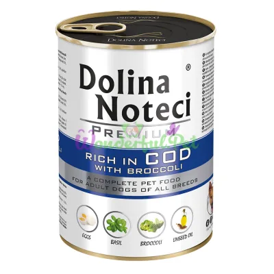 Консерва Dolina Noteci Dog Premium Cod Broccoli 800 г