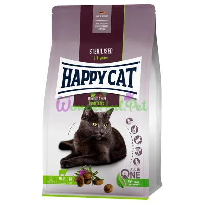 Dry food Happy Cat Supreme Adult Sterilized Atlantik Lachs 4 kg