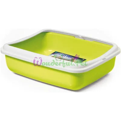 лоток прямоугольный лотокдля кошек GEORPLAST Big color прямоугольный цвет ассорти 50x40x14.5 смBig color ass 50x40x14.5 см