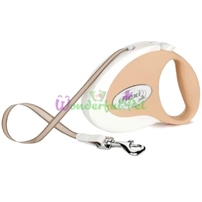 Рулетка FLEXI Collection Latte Macclato Tape S 3 м до 12 кг