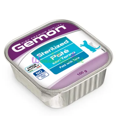 Паштет GEMON CAT WET Sterilized Tuna 100 г