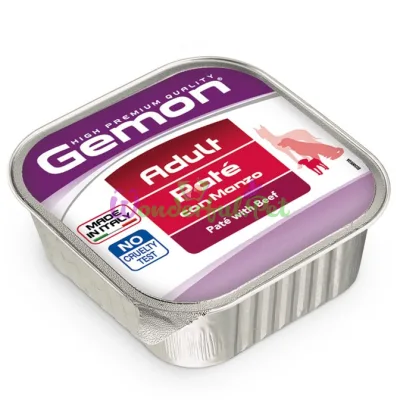 Паштет GEMON DOG WET Adult Beef 150 г