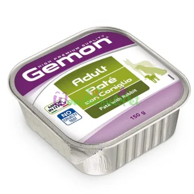 GEMON DOG WET Adult Rabbit Pâté 150 g