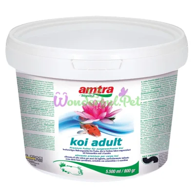Корм для рыб Amtra Biopond Koi Adult Astaxantine 5500 мл 800 г