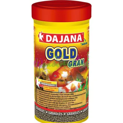 GOLD GRAN (100мл 50гр) Корм для золотих карасив и декорат. рыбок у гранулах (12шт уп)