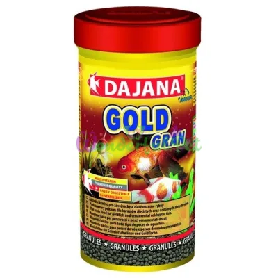 GOLD GRAN (250мл 110гр) Корм для золотих карасів та декорат. рибок у гранулах (6шт уп)
