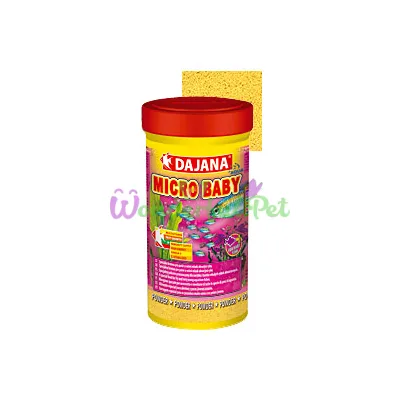 MIKRO BABY (100мл 50гр) Спец. порошкообр. корм для малькив и дриб. риб. (12шт уп)